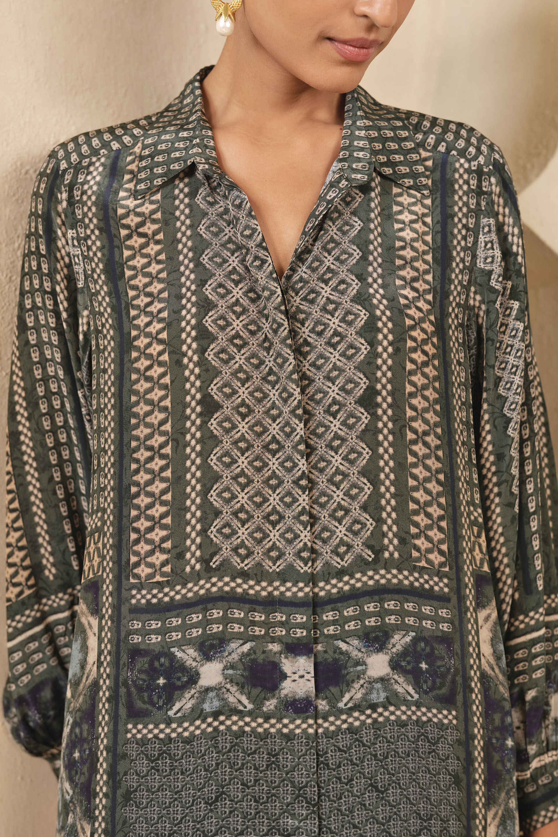 Elva Kurta Set - Green, Green, image 5
